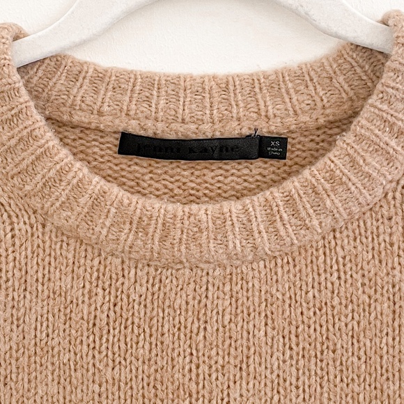 Jenni Kayne Atlas Wool Cashmere Sweater Camel XS - Picture 5 of 9